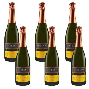 CHAMPAGNE DESEADO DULCE 750 ML X 6 BOTELLAS