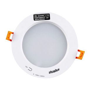 PANEL LED + LUZ DE EMERGENCIA DE EMBUTIR - 18W DE POTENCIA - TIPO PERMANENTE