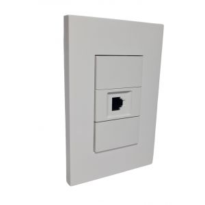 LLAVE ARMADA TELEFONO RJ11 JELUZ PLATINUM BLANCO - Vista 1