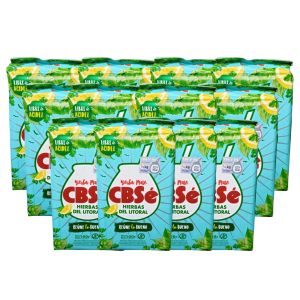 PAQUETE YERBA CBSE HIERBAS DEL LITORAL 500 GR X 12 UNIDADES