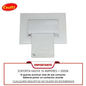 SET ARMADO INTERRUPTOR PARA TARJETA 3 MODULOS LINEA URBANA EXULTT - Vista 3