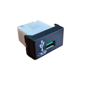 CARGADOR USB JELUZ VERONA 5V 3A (CARGA RAPIDA) SIMPLE NEGRO