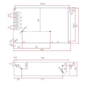 FUENTE LED SWITCHING 12V 6A 75W IP20 POWER SWITCH - Vista 2