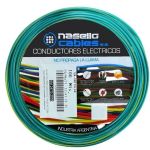 CABLE UNIPOLAR 1 MM X 100 METROS CONDUELEC VERDE/AMARILLO