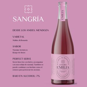 COCKTAIL EMILIA SANGRIA 750 ML - Vista 2