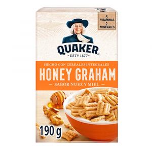 QUAKER CEREALES HONNEY GRAHAM 190 GR - Vista 2