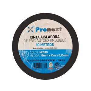 CINTA AISLADORA 10M 0.13MM*19MM PRONEXT - Vista 2