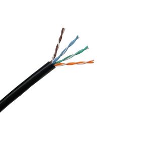 CABLE UTP CAT5E VAINA NEGRA EXTERIOR X METRO PRONEXT - Vista 1