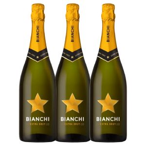 VINO ESPUMANTE BIANCHI CHAMPAGNE EXTRA BRUT 750 CC X3 UNIDADES