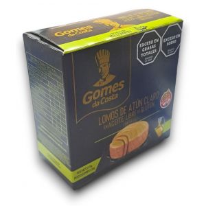 LATA DE LOMO ATUN CLARO EN ACEITE GOMES 170 GR (11765)