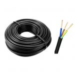 CABLE TREFILCON TIPO TALLER TPR 3X0.75 MM X METRO NEGRO