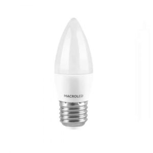 LAMPARA VELA LED 6W E27 MACROLED - Vista 2