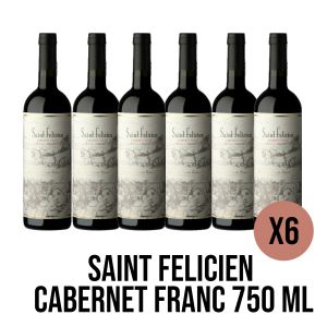 SAINT FELICIEN CABERNET FRANC 750 ML X 6 UNIDADES - Vista 1