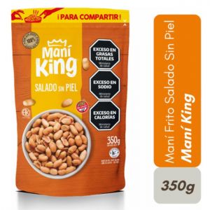 MANI FRITO MANI KING SIN PIEL 350 GR - Vista 1