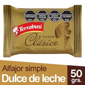 ALFAJOR TERRABUSI CLASICO 50 GR - Vista 1