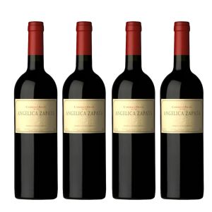 VINO ANGELICA ZAPATA CABERNET FRANC 750 ML CAJA X 4 UNIDADES