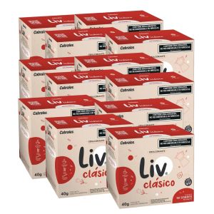 EDULCORANTE LIV CLASICO 50 SOBRES X 12 UNIDADES