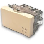 MODULO 1 INTERRUPTOR (1 MODULO) LINEA PLEIN EXULTT BEIGE