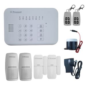 KIT ALARMA 3000 INALAMBRICA WIFI + FREE APP CELULAR + GOOGLE HOME