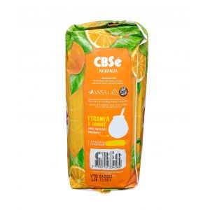 PAQUETE YERBA CBSE NARANJA 500 GR - Vista 1