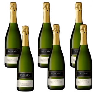 CHAMPAGNE DESEADO EXTRA BRUT 750 ML X 6 BOTELLAS