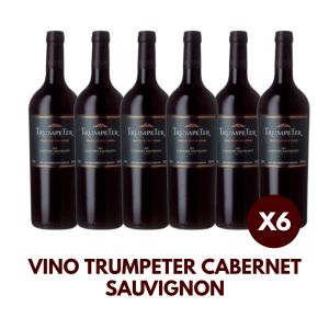 VINO TRUMPETER CABERNET SAUVIGNON 750 CC X 6 BOTELLAS - Vista 1