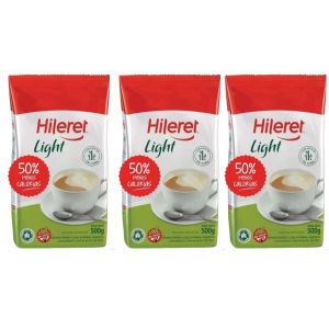 EDULCORANTE HILERET AZUCAR LIGHT 500 GR X 3 UNIDADES