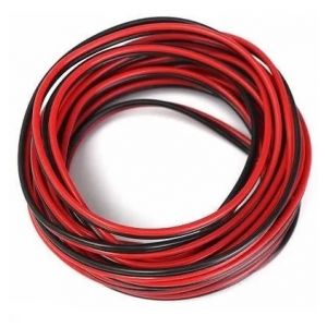 CABLE BIPOLAR 2X1 MM ROJO/NEGRO AUDIO X 100 MTS CONDUELEC - Vista 2