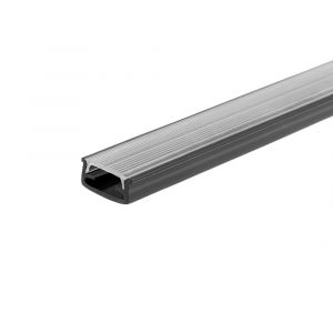 PERFIL DE PVC FLAT P/CINTA DE LED X 2 METROS MACROLED