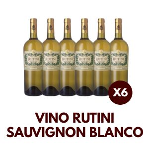 VINO RUTINI SAUVIGNON BLANCO 750 CC X 6 BOTELLAS - Vista 1