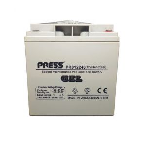 BATERIA DE GEL DE 12V 24 AH PRESS CICLO PROFUNDO