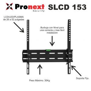 SOPORTE LCD SLCD153 DE 26" A 52" FIJO PRONEXT - Vista 1