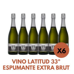 VINO LATITUD ESPUMANTE EXTRA BRUT 750 CC X 6 BOTELLAS - Vista 1