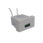 CARGADOR USB EXULTT URBANA 5V 3A (CARGA RAPIDA) SIMPLE BLANCO