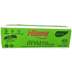 EDULCORANTE HILERET STEVIA 400 SOBRES