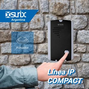 FRENTE LINEA COMPAC IP ACCESS SURIX 1 PULSADOR - Vista 1