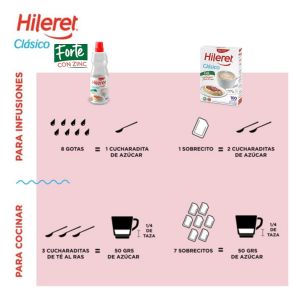 EDULCORANTE HILERET CLASICO FORTE 100 SOBRES - Vista 2