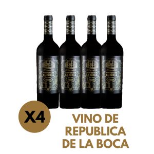 VINO DE REPUBLICA DE LA BOCA 750 ML X 4 UNIDADES - Vista 1