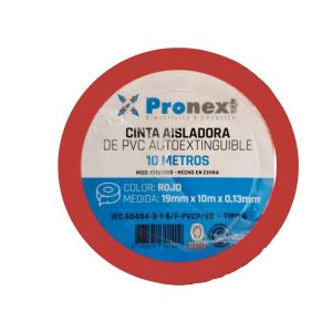 CINTA AISLADORA 10M 0.13MM*19MM PRONEXT - Vista 3