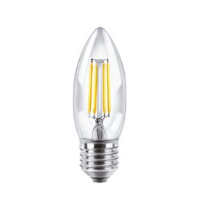 LAMPARA VELITA FILAMENTO LED 4W E27 MACROLED