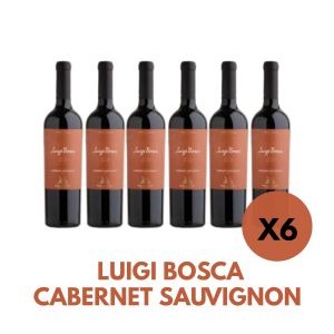 VINO LUIGI BOSCA CABERNET SAUVIGNON 750 CC X 6 BOTELLAS - Vista 1