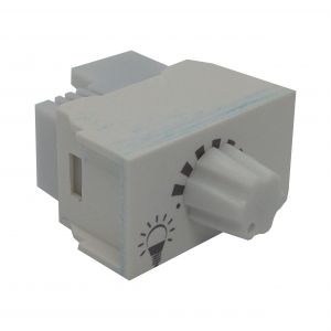 MODULO DIMMER DUAL LED 100W HALOGENA 300W BLANCO SICA HABITAT / RICHI