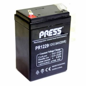 BATERIA DE GEL DE 12V 2.9 AH PRESS